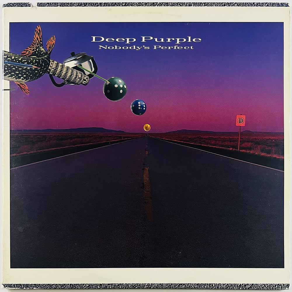 Deep Purple 1988  835 897-1 Nobody’s Perfect 2LP Begagnat LP