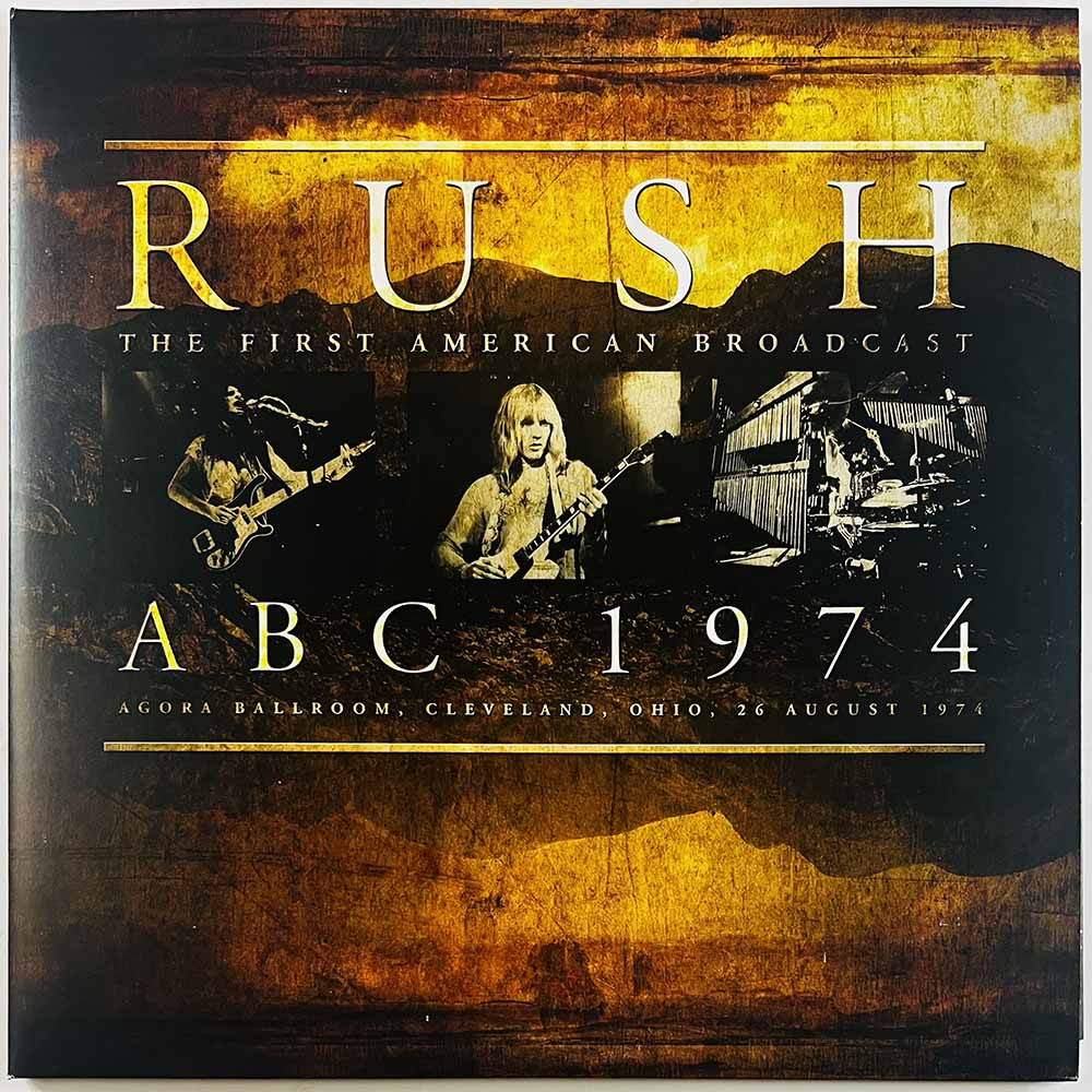 Rush 2012 RCV073LP The first American Broadcast ABC 1974 Begagnat LP