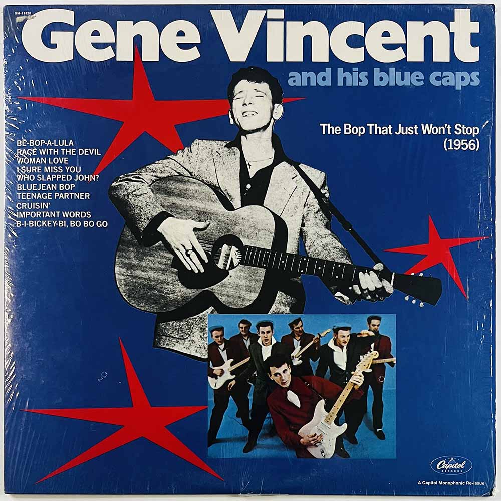 Vincent Gene 1974 SM-11826 The Bop That Just Won't Stop (1956) Begagnat LP
