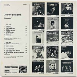 Burnette Johnny 1967 SUN 5009 Dreamin’ Begagnat LP