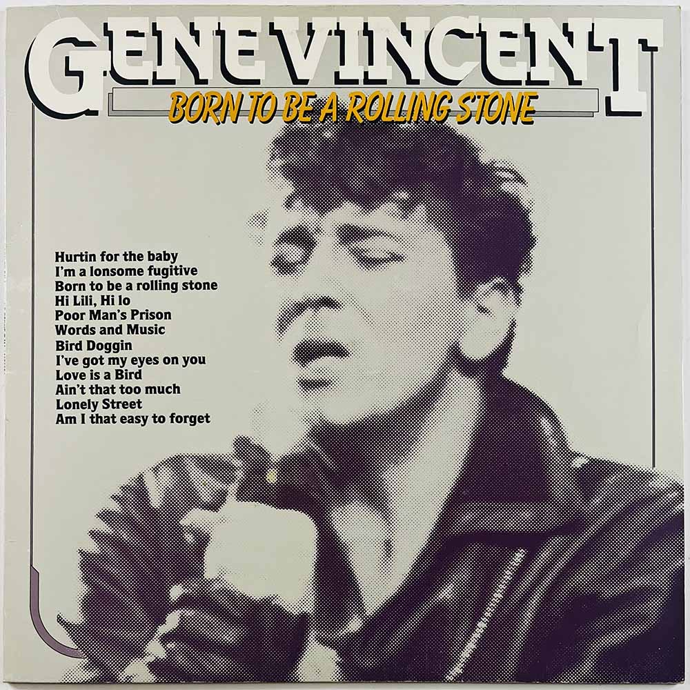 Vincent Gene 1967 MA 11101183 Born to be a rolling stone Begagnat LP