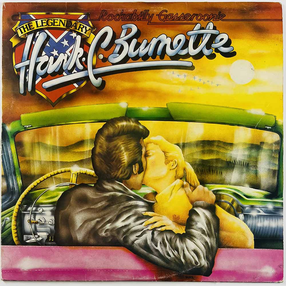 Burnette Hank C. 1978 SNTF 750 Rockabilly Gasseroonie Begagnat LP