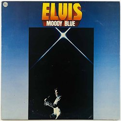 Elvis 1977 PL 12428 Moody Blue Begagnat LP