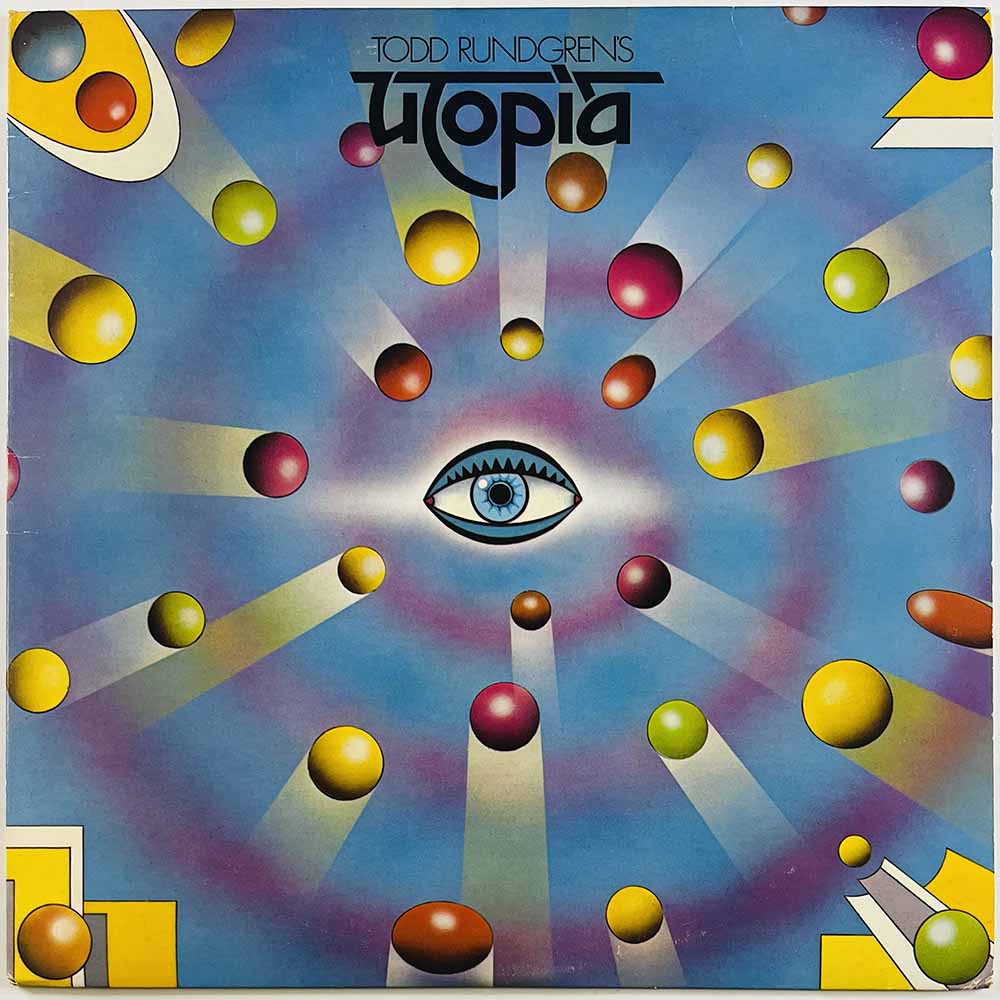 Todd Rundgren's Utopia 1974 BR 6954 Todd Rundgren's Utopia Begagnat LP