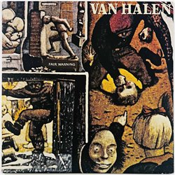 Van Halen 1981 HS 3540 Fair Warning Begagnat LP