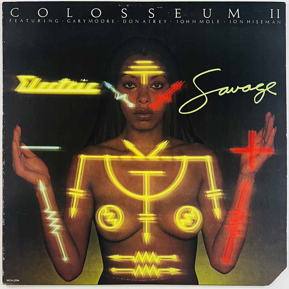 Colosseum II 1977 MCA-2294 Electric Savage Begagnat LP