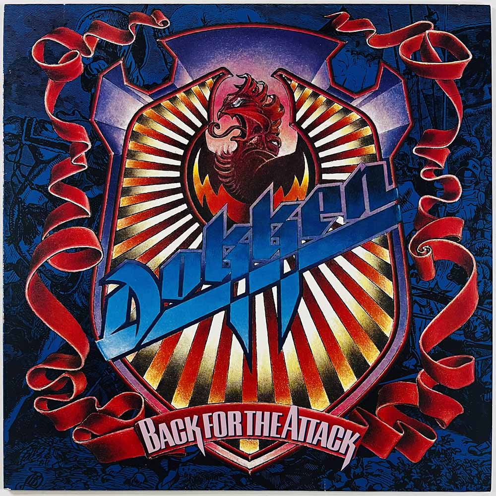 Dokken 1987 960 735-1 Back for the attack Begagnat LP