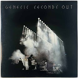Genesis 1977 GE 2001 Seconds Out 2LP Begagnat LP