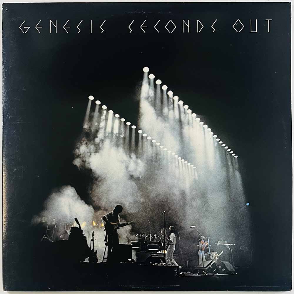 Genesis 1977 GE 2001 Seconds Out 2LP Begagnat LP