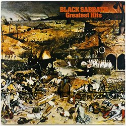Black Sabbath 1977 NEL 6009 Greatest Hits Begagnat LP