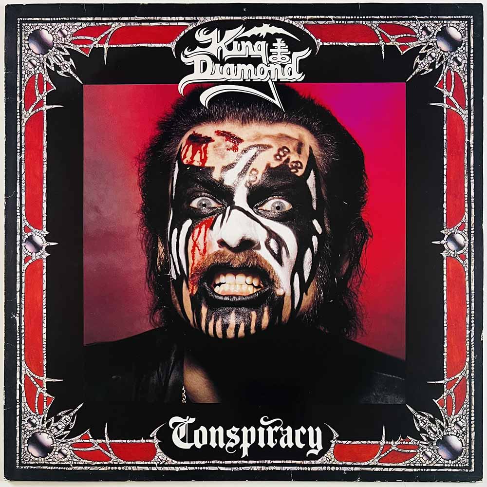 King Diamond 1989 RR 9461-1 Conspiracy Begagnat LP