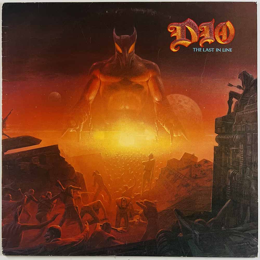 Dio 1984 822 366-1 The last in line, Suomipainos Begagnat LP