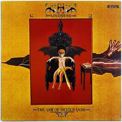 Loudness 1983 RR 9895 The Law Of Devil's Land Begagnat LP