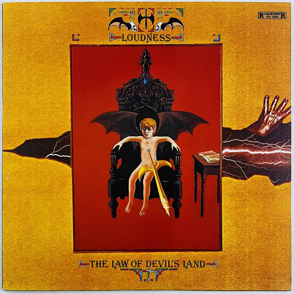 Loudness 1983 RR 9895 The Law Of Devil's Land Begagnat LP