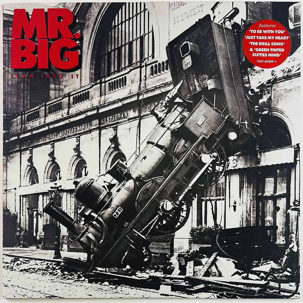 Mr. Big 1991 7567-82209-1 Lean into it Begagnat LP