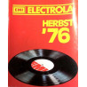 EMI Electrola: Herbst ‘76  kansi VG sisäsivut EX Käytetty kirja