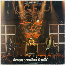 Accept 1983 VLP 55 Restless and Wild Begagnat LP