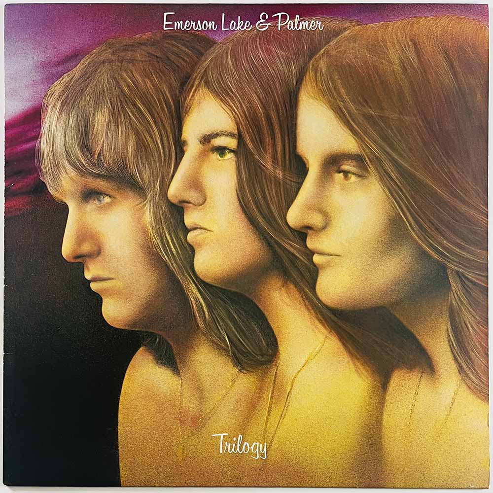 Emerson Lake & Palmer 1972 87 227 XOT Trilogy Begagnat LP