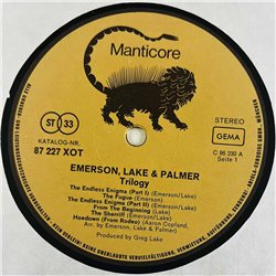 Emerson Lake & Palmer 1972 87 227 XOT Trilogy Begagnat LP