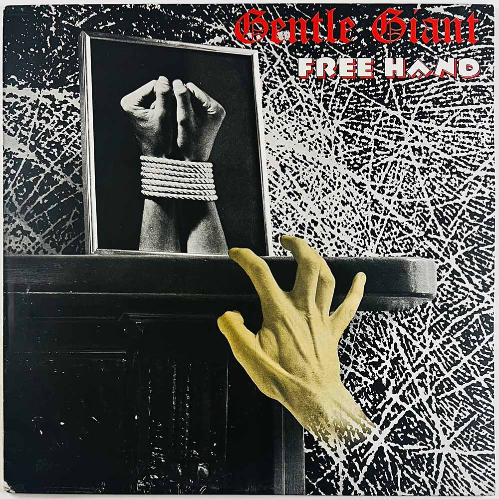 Gentle Giant 1976 CHR 1093 Free Hand Begagnat LP
