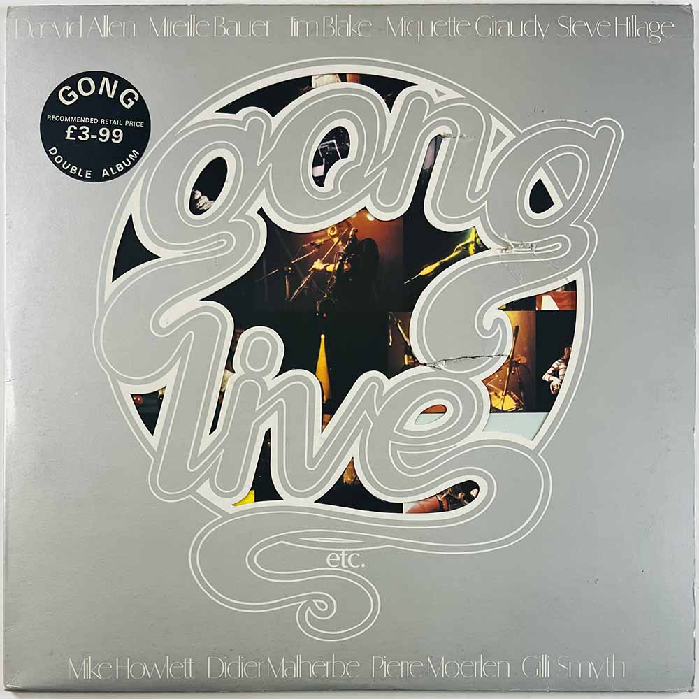 Gong 1977 VGD 3501 Live 2LP Begagnat LP