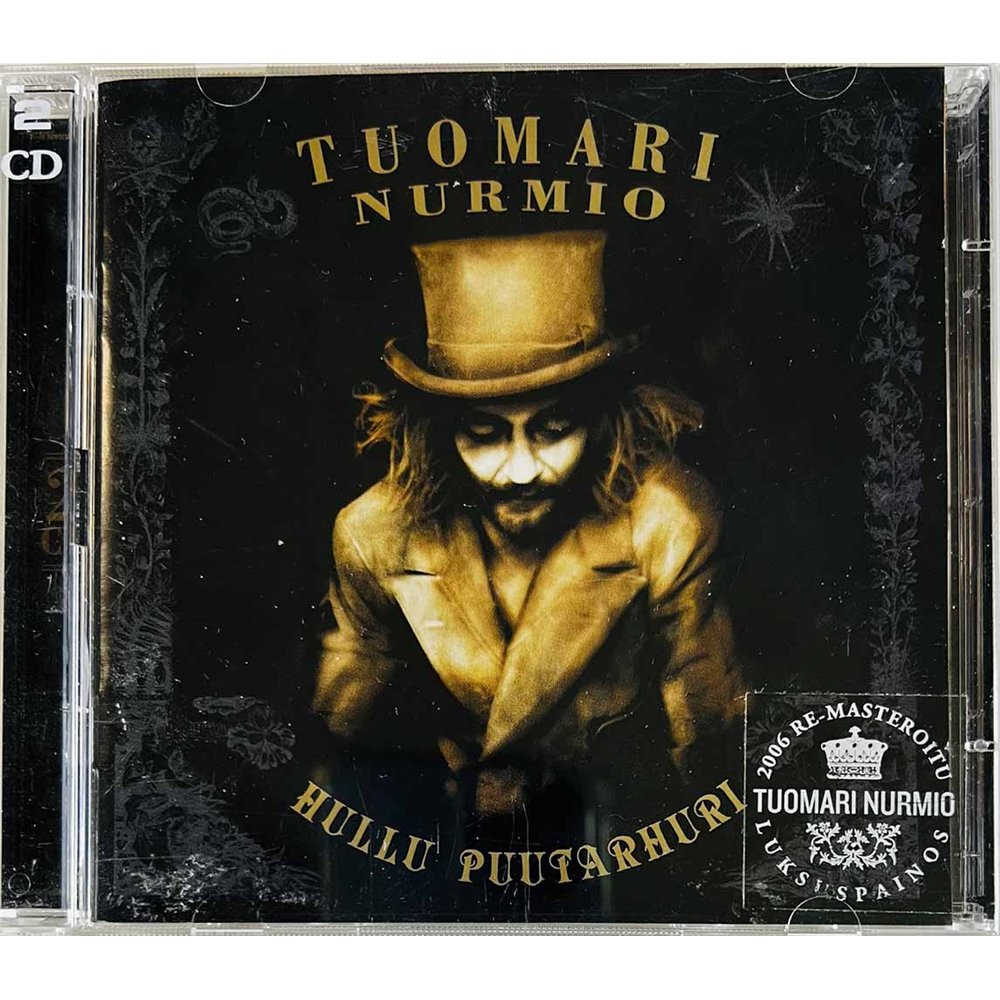 Tuomari Nurmio Käytetty CD Hullu Puutarhuri 2CD  kansi EX levy EX Käytetty CD