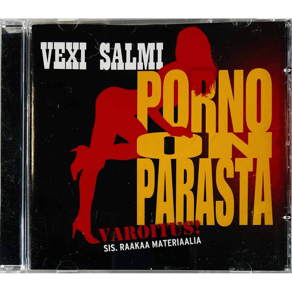 Salmi Vexi Käytetty CD Porno on parasta  kansi EX levy EX Käytetty CD