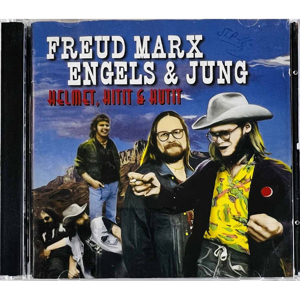Freud Marx Engels & Jung Käytetty CD Helmet, Hitit & Hutit 2CD  kansi VG levy EX- Käytetty CD