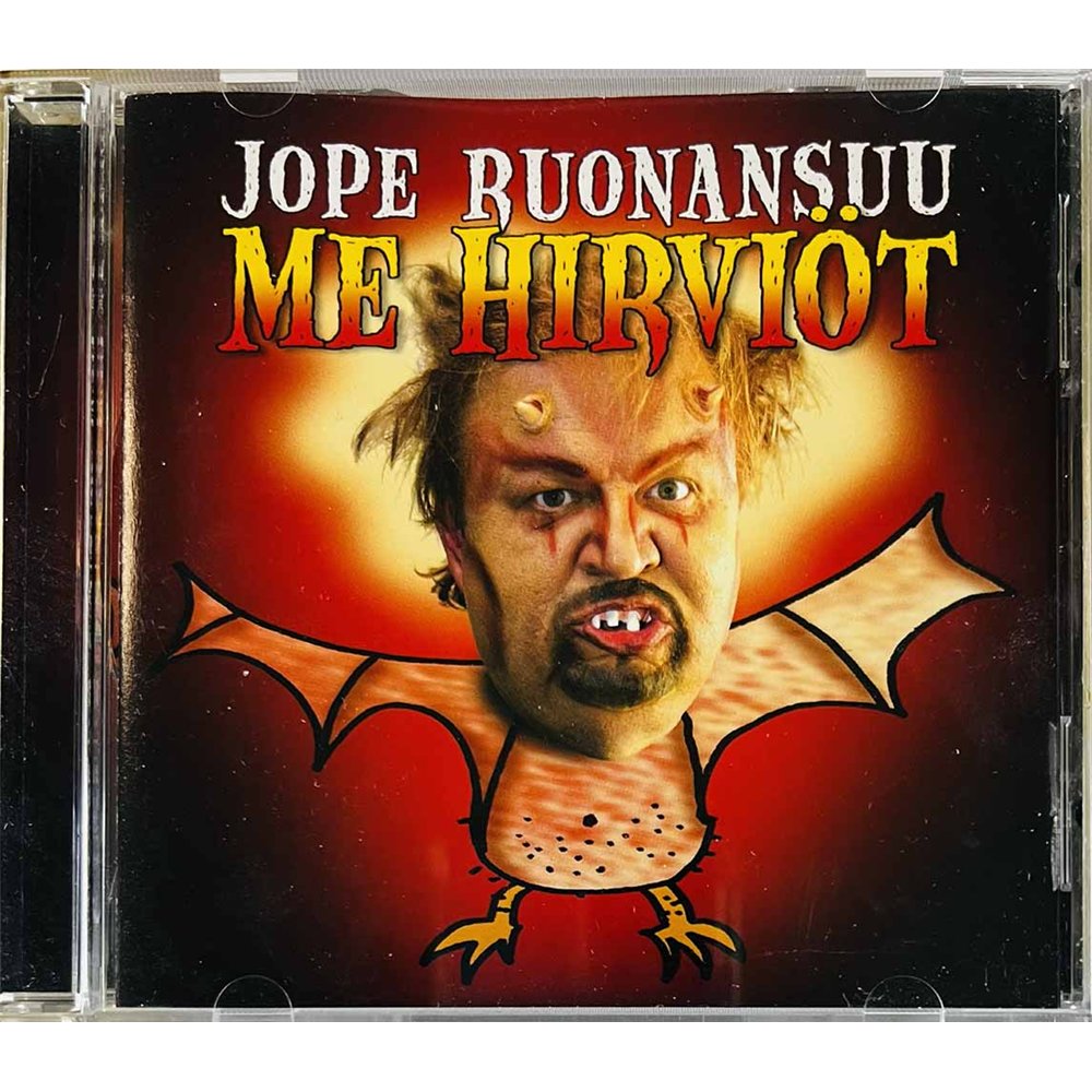 Ruonansuu Jope Käytetty CD Me hirviöt  kansi EX levy EX Käytetty CD