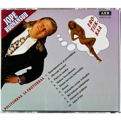 Ruonansuu Jope Käytetty CD Politiikkaa ja erotiikkaa  kansi EX levy EX Käytetty CD