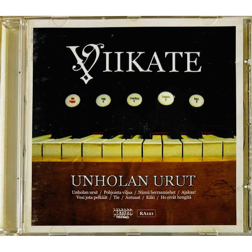 Viikate Käytetty CD Unholan Urut  kansi EX levy EX- Käytetty CD