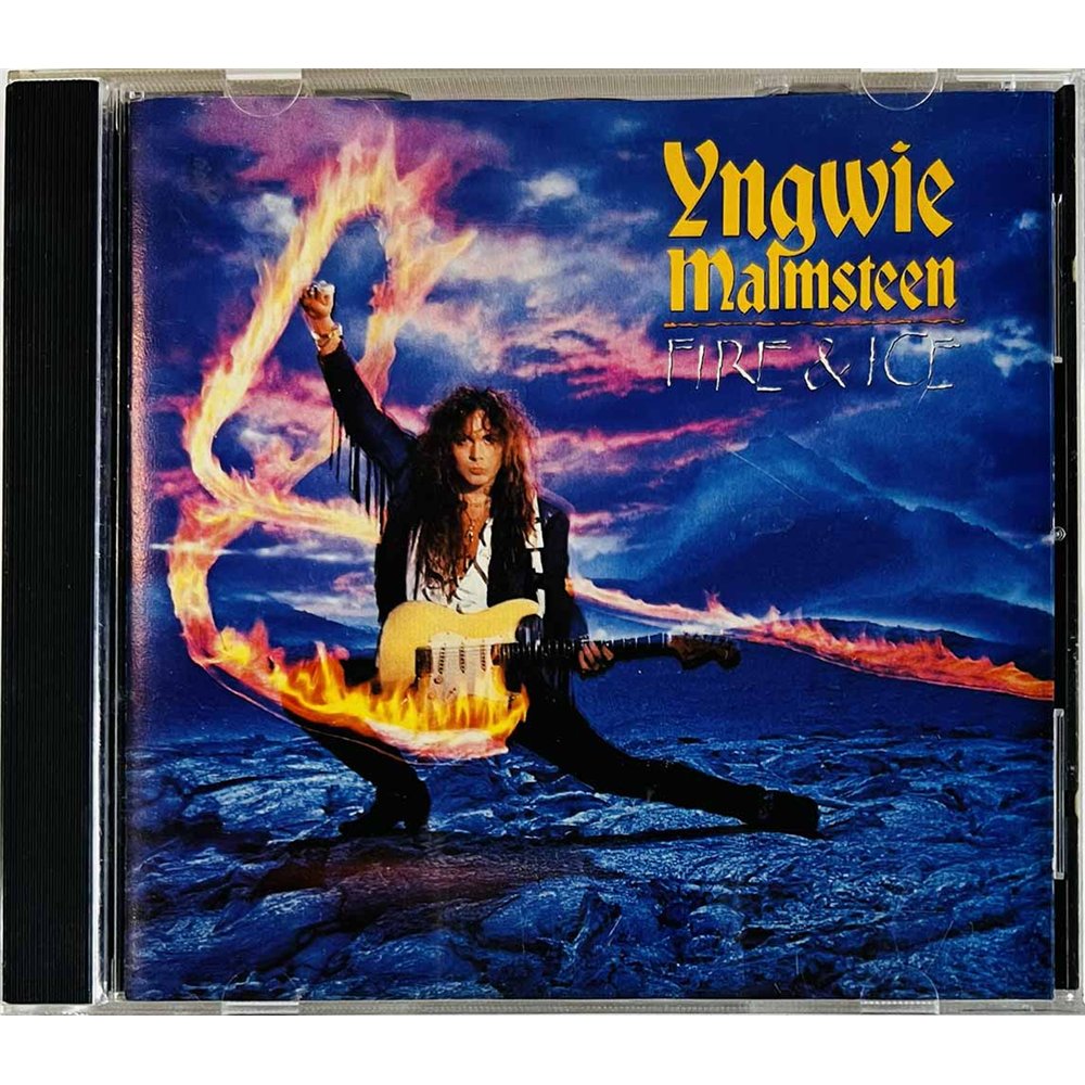 Malmsteen Yngwie Käytetty CD Fire & Ice  kansi EX levy EX Käytetty CD