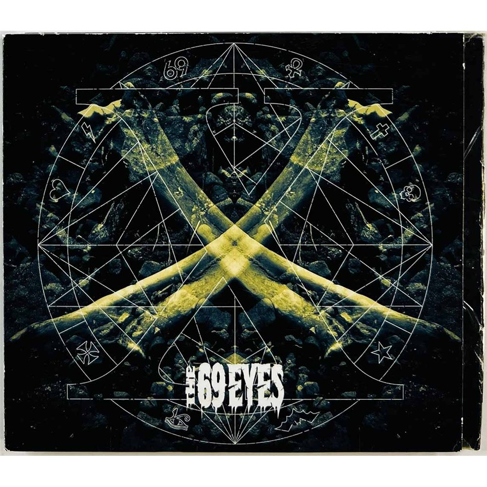 69 Eyes Käytetty CD X  kansi EX levy EX- Käytetty CD
