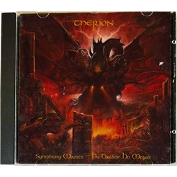 Therion Käytetty CD Symphony masses: Ho drakon ho megas  kansi EX levy VG+ Käytetty CD