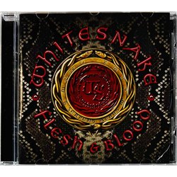 Whitesnake Käytetty CD Flesh & Blood  kansi EX levy VG+ Käytetty CD