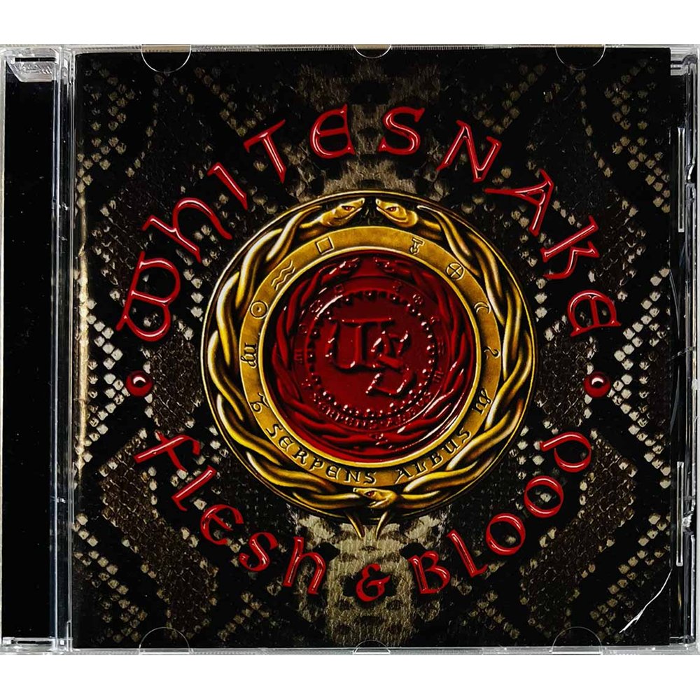 Whitesnake Käytetty CD Flesh & Blood  kansi EX levy VG+ Käytetty CD