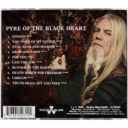 Hietala Marko Käytetty CD Pyre of the black heart  kansi EX levy VG+ Käytetty CD