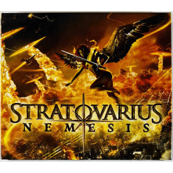 Stratovarius Käytetty CD Nemesis, digibook  kansi EX levy VG Käytetty CD