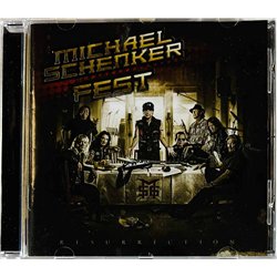 Michael Schenker Fest Käytetty CD Resurrection  kansi EX levy VG+ Käytetty CD