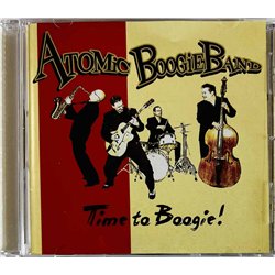 Atomic Boogie Band Käytetty CD Time To Boogie!  kansi EX levy EX Käytetty CD