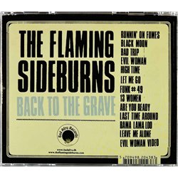 Flaming Sideburns Käytetty CD Back To The Grave  kansi EX levy EX Käytetty CD