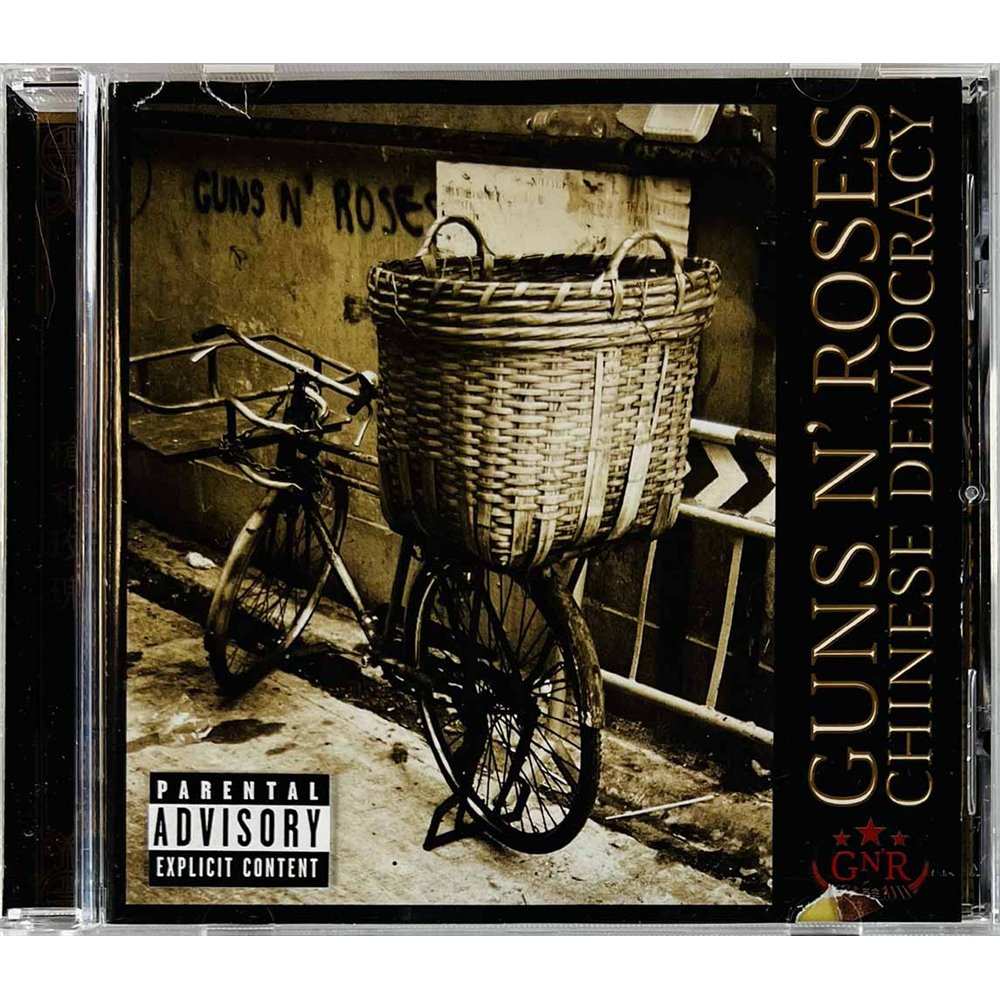 Guns N' Roses Käytetty CD Chinese Democracy  kansi EX levy EX Käytetty CD