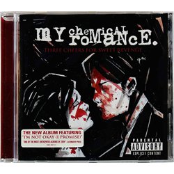 My Chemical Romance Käytetty CD Three cheers for sweet revenge  kansi EX levy VG+ Käytetty CD