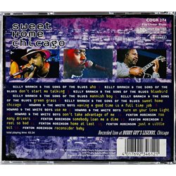 Fenton Robinson, Billy Branch, Käytetty CD Sweet Home Chicago  kansi EX levy EX Käytetty CD