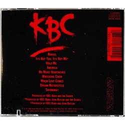 KBC Band Käytetty CD KBC Band  kansi EX levy EX Käytetty CD