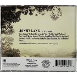 Lang Jonny Käytetty CD Turn Around  kansi EX levy EX Käytetty CD