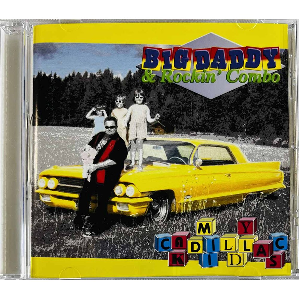 Big Daddy & Rockin' Combo Käytetty CD My Cadillac Kids  kansi EX levy EX Käytetty CD