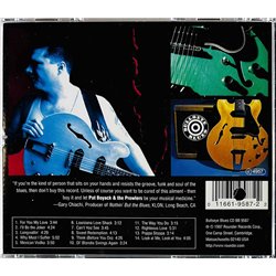 Pat Boyack & The Prowlers Käytetty CD Super Blue & Funky  kansi EX levy VG+ Käytetty CD