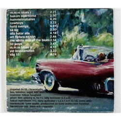 Totte Wallin Käytetty CD mmm blues  kansi EX levy VG+ Käytetty CD
