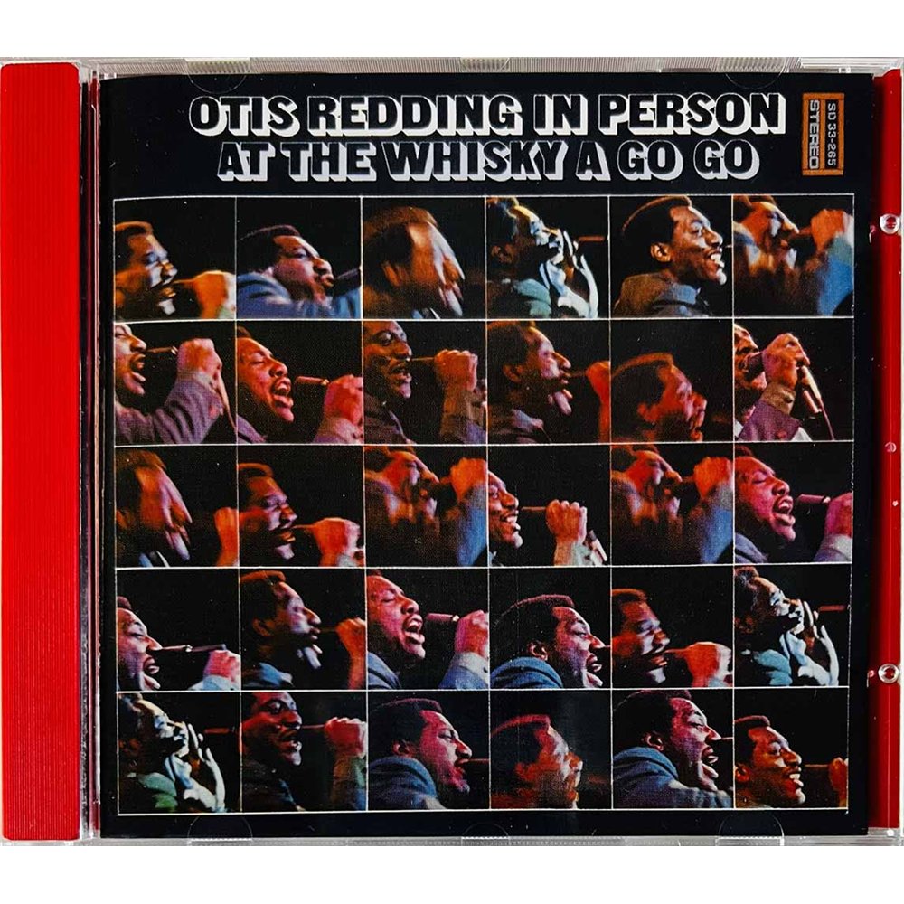 Redding Otis Käytetty CD In person at the Whisky a Go Go  kansi EX levy EX Käytetty CD
